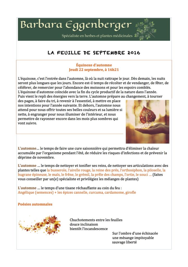 LA FEUILLE DE SEPTEMBRE 2016 v2